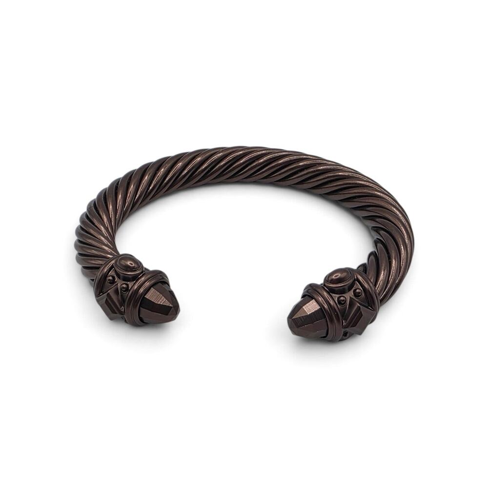 David Yurman Brown Aluminum Renaissance Cuff